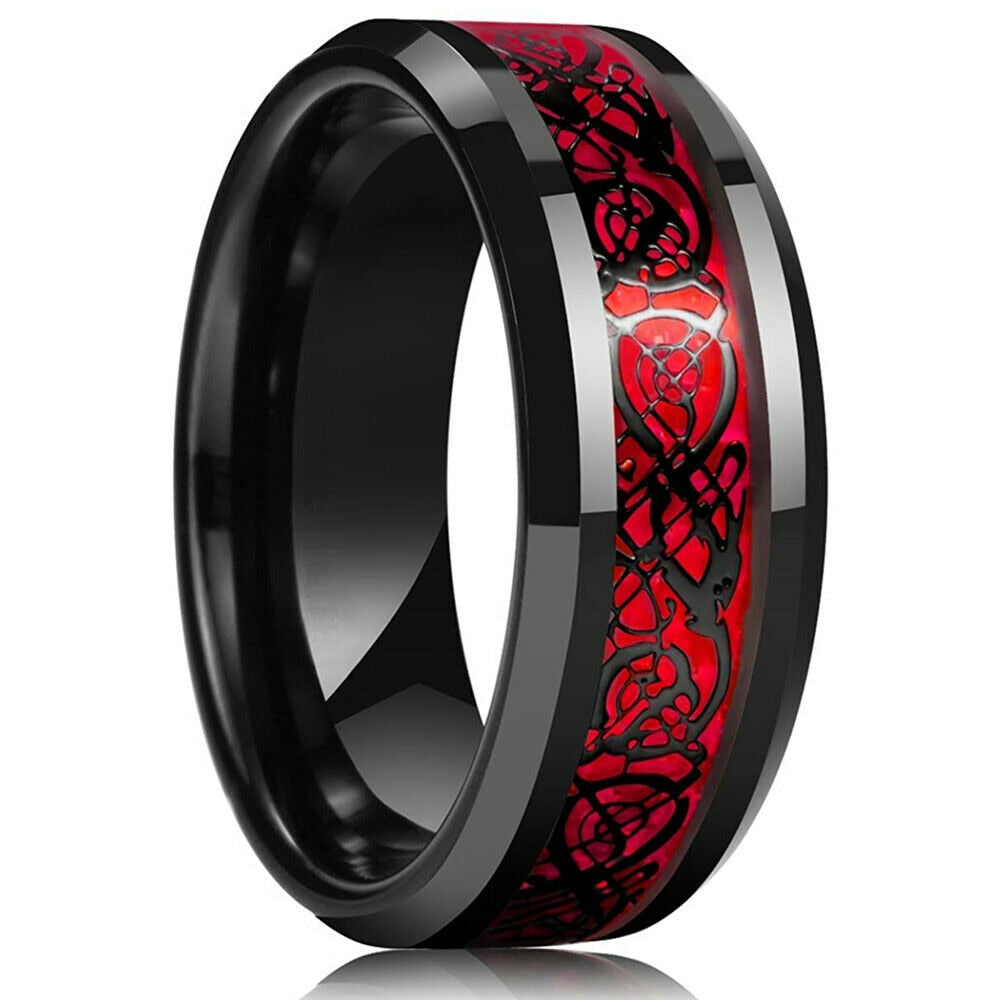 Mystic Energy Rings - Crimson